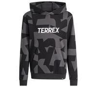 adidas Terrex - Kid's MT AOP Logo - Hoodie size 170, black/grey