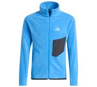 adidas Unisex Kids Terrex Kids Multi Full-Zip Fleece, ray blue, 9-10 Years