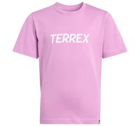 adidas Terrex - Kid's MT Logo Tee - T-shirt size 164, pink