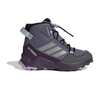 adidas Terrex AX4R Mid Climawarm+ Hiking Shoes Kids, preloved Violet/Matte Silver/semi Flash Aqua, 6.5 UK Child