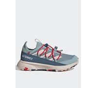 adidas Terrex Kids Voyager 21 Heat Ready Hiking Shoes - Grey/Blue - Grey/Mauve/Ruby, Grey/Mauve/Ruby, Size 12 Younger Grey/Mauve/Ruby