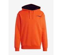 adidas Terrex Logo Graphic Hoodie Red Black - M