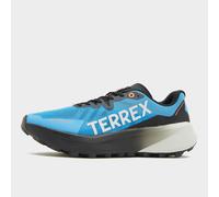 Adidas Terrex Men's Agravic 3 Trail Running Shoes - Pulse Blue / Grey One / Semi Impact Orange, Pulse Blue / Grey One / Semi Impact Orange