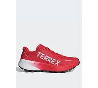 adidas Terrex Mens Agravic 3 Trail Running Shoes, Pure Ruby/Dash Grey/Ftwr White, Size 10.5, Men Pure Ruby/Dash Grey/Ftwr White