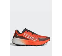 adidas Terrex Mens Agravic 3 Trail Shoes - Black, Orange, Size 11, Men Orange