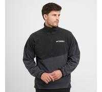 adidas Terrex Men's Climawarm Fleece Anorak, Black XL