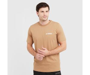 adidas Terrex Men's Graphic Tee, Brown