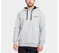 Adidas Terrex Men's Logo Graphic Grey Hoodie - ALL SIZES (REFX21)