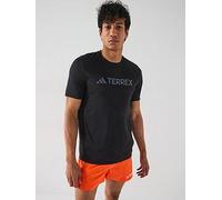 adidas Terrex Multi Climacool Logo Tech Short Sleeve T-Shirt Pure Black - L