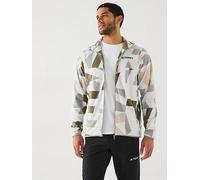 adidas Terrex Mens Mountain Printed Full Zip Fleece -green, Green, Size 2Xl, Men Green