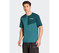 adidas Terrex Mens Multi Climacool T- Shirt - Green, Green, Size S, Men Green