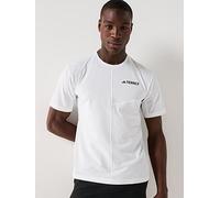 adidas Terrex Mens Multi Climacool T- Shirt, White, Size M, Men White