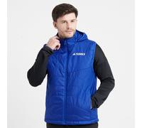 Adidas Terrex Men's Multi Climawarm Insulated Hooded Vest - Semi Lucid Blue, Semi Lucid Blue