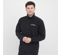 adidas Men's Terrex Multi Essentials Half Zip Fleece Jacket, black, M