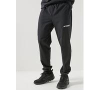 adidas Terrex Mens Outdoor Multi Essentials Stretch Joggers, Black, Size S, Men Black