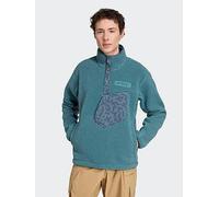 adidas Terrex - Terrex Xploric High Pile Fleece Pullover - Fleece jumper size L, turquoise