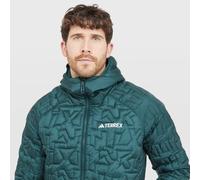 adidas Terrex Men's Xperior PrimaLoft Loose Fill Insulated Hooded Jacket, Green
