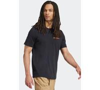 adidas Terrex Graphic Short Sleeve T-Shirt Black Orange - L