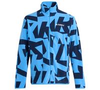 Adidas Terrex Multi Printed Full Zip Fleece Blue M Men