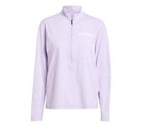 adidas Terrex MT Half-Zip Running Shirt Women - Lilac, Size S