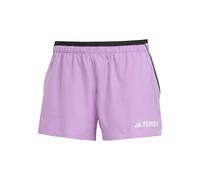 adidas Women's Terrex Multi Light Shorts, Preloved Purple, L Long