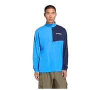 adidas Terrex Multi Climacool Long Sleeve Half Zip T-Shirt Blue - L
