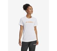 adidas Women's Terrex Multi Climacool Logo Tech T-Shirt, White, XL