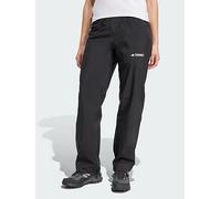 adidas Terrex Multi Climaproof Two-Layer Rain Pants, Black, Size M, Inside Leg Regular, Women Black