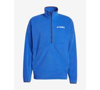 adidas Men's Terrex Multi CLIMAWARM Fleece Anorak, semi lucid blue, S