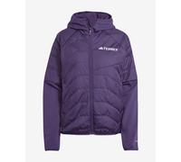 adidas Women's Terrex Multi CLIMAWARM Insulated Hybrid Hooded Jacket, Aurora Plum, M