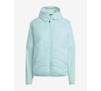 adidas Terrex Multi CLIMAWARM Hooded Jacket Light Blue Women - M