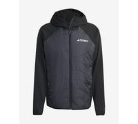 adidas Terrex Men's CLIMAWARM Insulated Hybrid Hooded Jacket, Black S