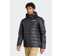 adidas Men's Terrex Multi Essentials CLIMAWARM Insulated Hooded Jacket, Black, L