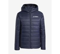 adidas Terrex Multi Essentials CLIMAWARM Insulated Hooded Jacket Dark Blue - M