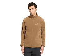 adidas Men's Terrex Multi Essentials Full Zip Fleece Sweatshirt, brown oxide, XL
