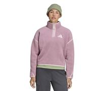Adidas Terrex Multi High Pile Fleece Sweatshirt Mauve