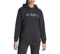 adidas Women Terrex Multi Large Logo Hoodie Pink