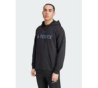 adidas Men's Terrex Multi Large Logo Hoodie, Black, 3XL