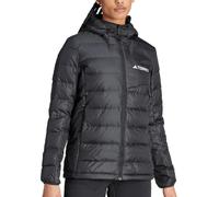 adidas Terrex Multi Light Hooded Womens Down Jacket Black Outdoor Walking Coat