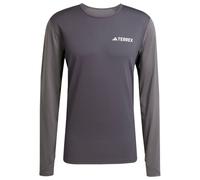 Adidas Multi Synthetic Long Sleeve Base Layer Grey S Men