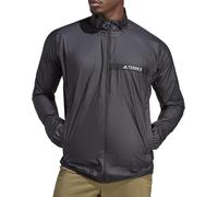 adidas Terrex Multi Wind Mens Running Jacket Black Run Lightweight Full Zip