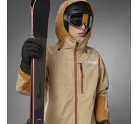 adidas Terrex Myshelter Two Layer Insulated Jacket GT2803 Beige Mens Snow Coat