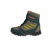 adidas Terrex Snow Hook-and-Loop Cold.RDY Winter Shoes Trail Running, Focus Olive/Pulse Olive/Orange, 6 UK
