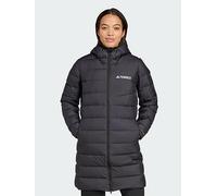 adidas Terrex Terrex Multi Light Down Hooded Parka 2.0, Black, Size Xs, Women Black