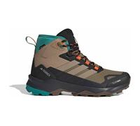 adidas Men's Terrex Skychaser AX5 Mid Gore-TEX Climawarm+ Hiking Shoes, Cardboard/Blanch Cargo/Pure Teal, 11.5 UK