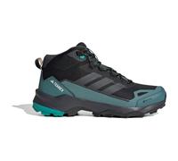 adidas Men's Terrex Skychaser AX5 Mid Gore-TEX Hiking Shoes, Core Black/Carbon/Pure Teal, 10 UK