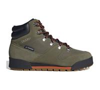 adidas Men's Terrex Snowpitch Cold.RDY Hiking Shoes, Olive Strata/Bronze Strata/Orange, 6.5 UK