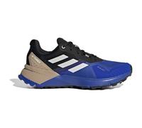 adidas Men's Terrex Soulstride RAIN.RDY Trail Running Shoes, Semi Lucid Blue/Grey One/Blanch Cargo, 9 UK