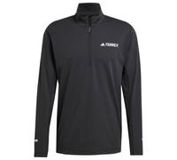 adidas Terrex - Terrex Xperior Half Zip Longsleeve - Sport shirt size S, black/grey