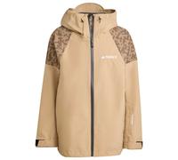 adidas Terrex - Terrex Xperior Hybrid Primeknit CP+ Jacket - Ski jacket size L, sand